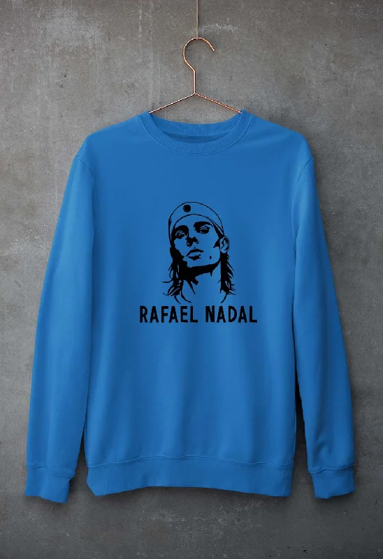 Rafael Nadal (RAFA) Unisex Sweatshirt for Men/Women Hoodie with Strings Custom Fit Adjustable Rafael Nadal (RAFA) Unisex Sweatshirt for Men/Women Hoodie with Strings Custom Fit Adjustable