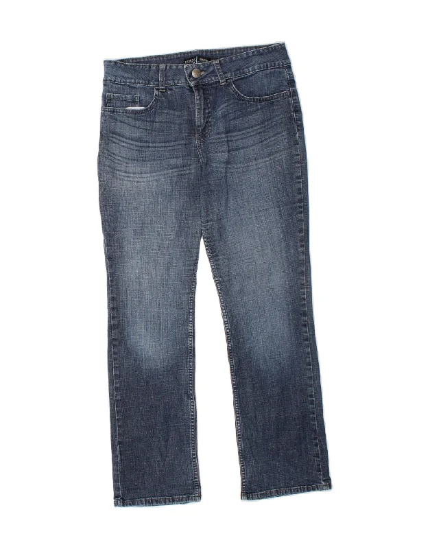 LEE Womens Riders Mid Rise Straight Jeans US 10 Large W32 L28 Blue Cotton Stylish Bootcut Denim Jeans LEE Womens Riders Mid Rise Straight Jeans US 10 Large W32 L28 Blue Cotton Stylish Bootcut Denim Jeans