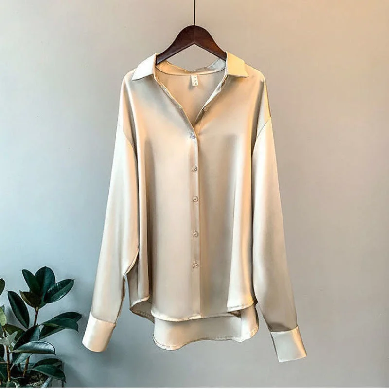 g Silk Shirts  Vintage Blouse Elegant Silk Blouse