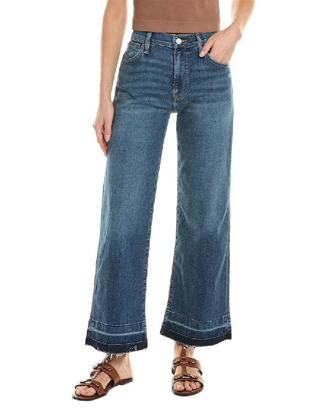 HUDSON Jeans Rosalie Rockport High-Rise Wide Leg Jean Comfortable Low-Rise Jeans