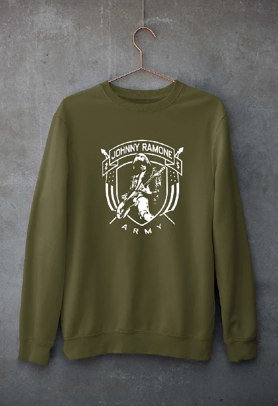 Ramones Unisex Sweatshirt for Men/Women Hoodie with Hem Contrast Bold Stylish