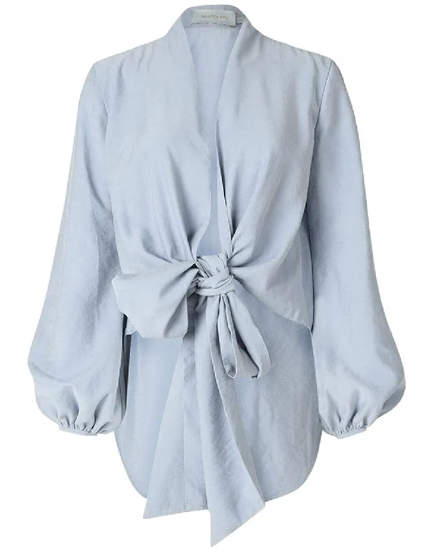 Honey Blouse Embellished Collar Blouse