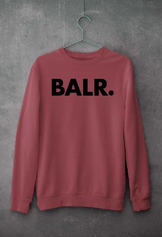BALR Unisex Sweatshirt for Men/Women Hoodie with Mesh Breathable Sporty