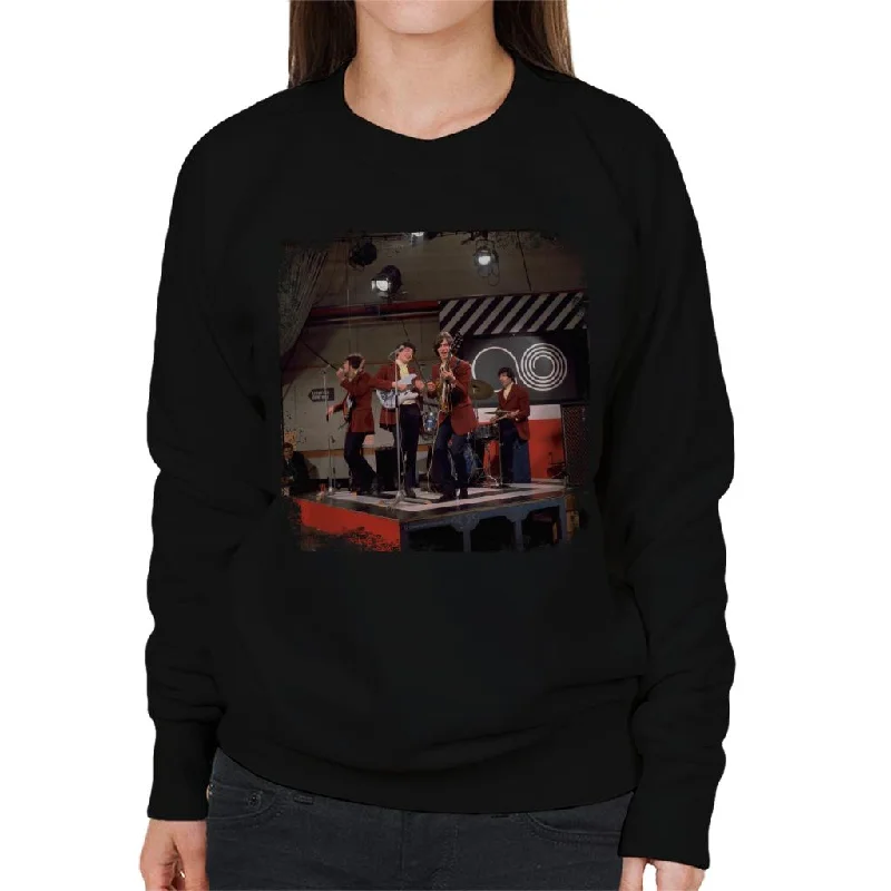 TV Times The Kinks Live TV Show Women's Sweatshirt Hoodie with Embroidery Detailed Premium TV Times The Kinks Live TV Show Women's Sweatshirt Hoodie with Embroidery Detailed Premium