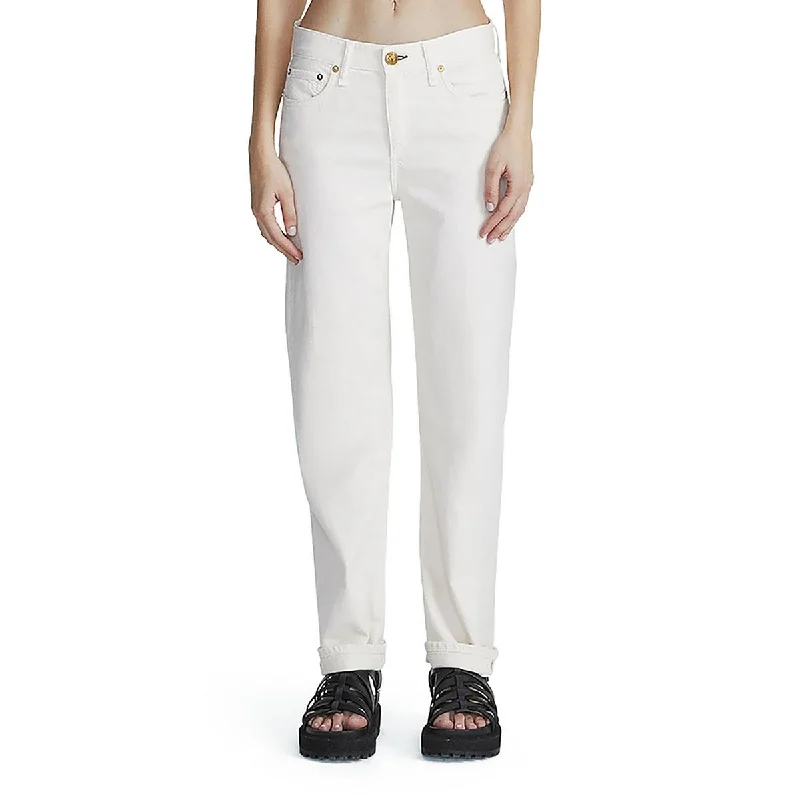 Womens Baggy Low Rise Ankle Jeans Fashionable Mom Jeans