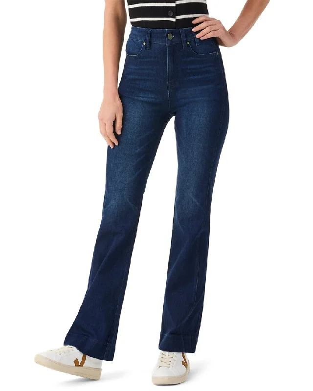 NIC & ZOE Breakaway Bootcut Side Panel Jean Trendy Low-Rise Bootcut Jeans