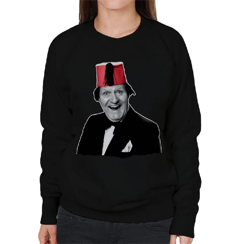 TV Times Comedian Tommy Cooper 1978 Women's Sweatshirt Hoodie with Double Zipper Versatile Adjustable TV Times Comedian Tommy Cooper 1978 Women's Sweatshirt Hoodie with Double Zipper Versatile Adjustable