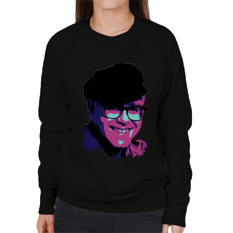 TV Times Pop Singer Elton John 1989 Pop Art Stylised Women's Sweatshirt Hoodie with Ribbed Cuffs Snug Fit Comfort TV Times Pop Singer Elton John 1989 Pop Art Stylised Women's Sweatshirt Hoodie with Ribbed Cuffs Snug Fit Comfort