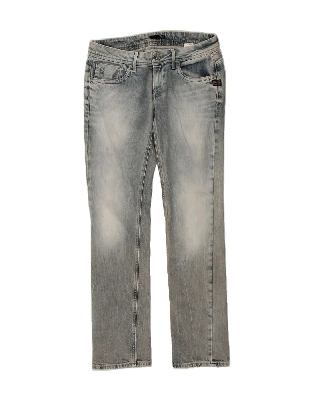 G-STAR Womens Slim Jeans W30 L32 Blue Cotton Casual Skinny Fit Jeans