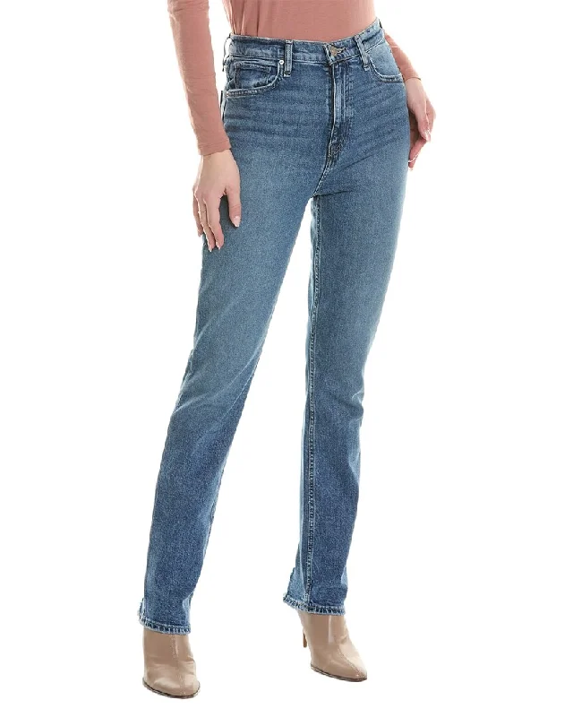 HUDSON Jeans Harlow Ultra High-Rise Moon Flower Cigarette Jean Chic Rolled Cuff Denim Jeans HUDSON Jeans Harlow Ultra High-Rise Moon Flower Cigarette Jean Chic Rolled Cuff Denim Jeans