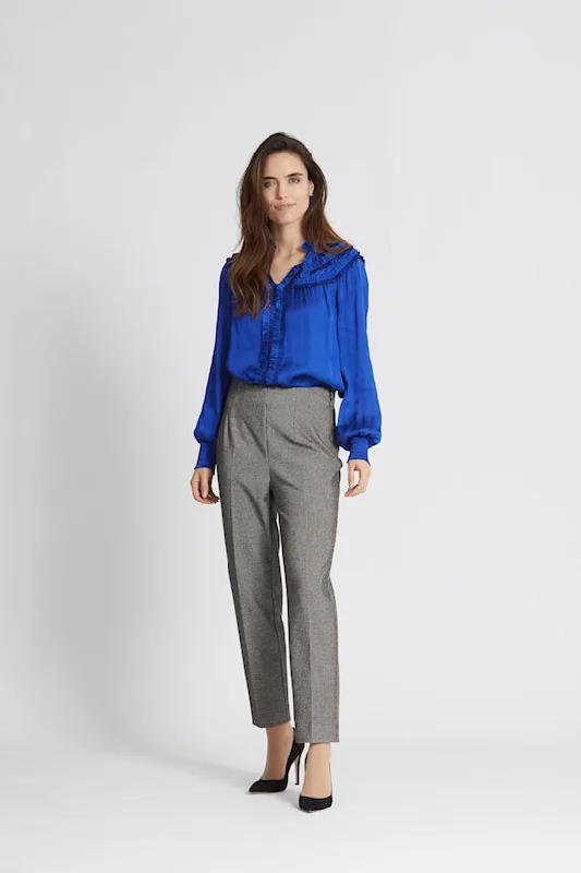 RUE DE FEMME Alba Blouse Classic White Blouse