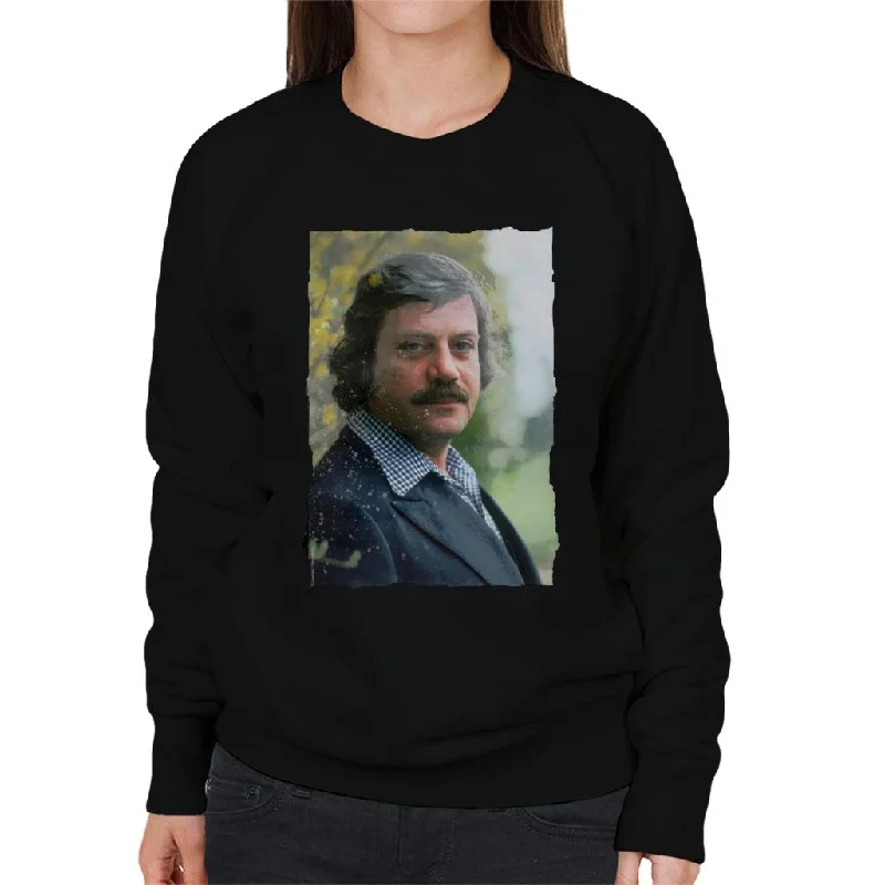 TV Times Actor Oliver Reed 1978 Women's Sweatshirt Hoodie Crop Top Short Trendy