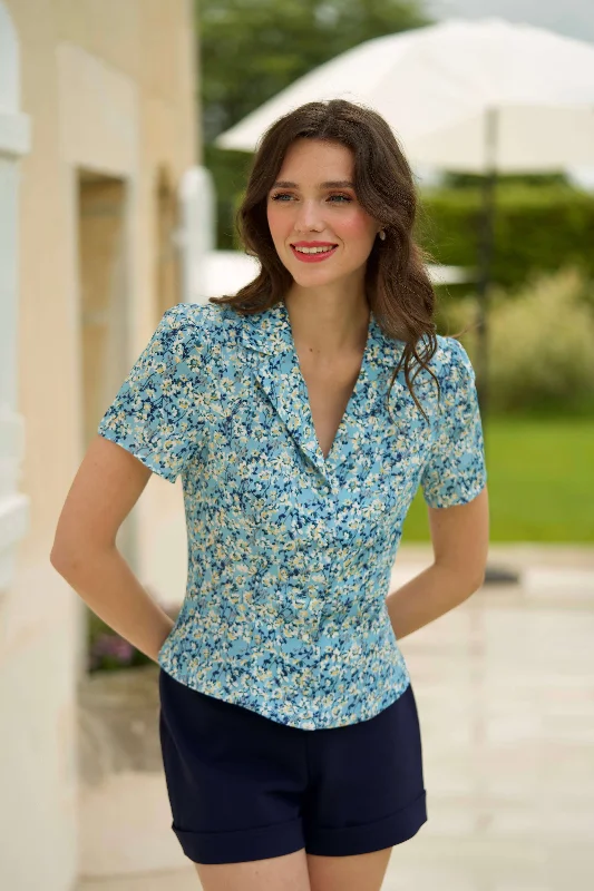 Susan Blouse Vintage Lace Blouse