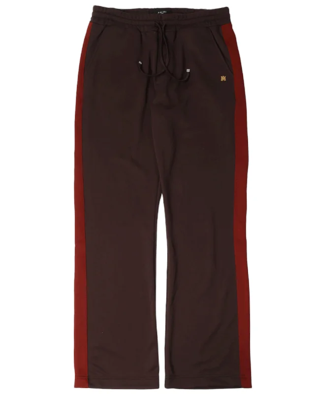 Retro Flare Track Pants Comfortable Jogger Trousers