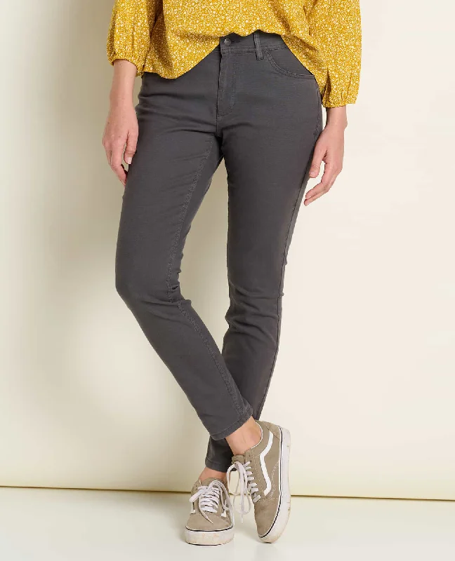 Earthworks 5 Pocket Skinny Pant Elegant Palazzo Trousers