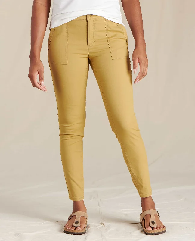 Earthworks Ankle Pant Trendy Wide-Legged Trousers