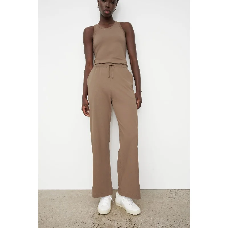 Kowtow Drawcord Pants - Taupe Cozy Knit Pants