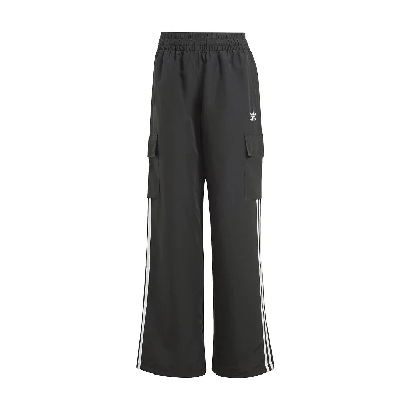 Wide Leg Cargo Pant - Womens Comfy Zip-Up Pants