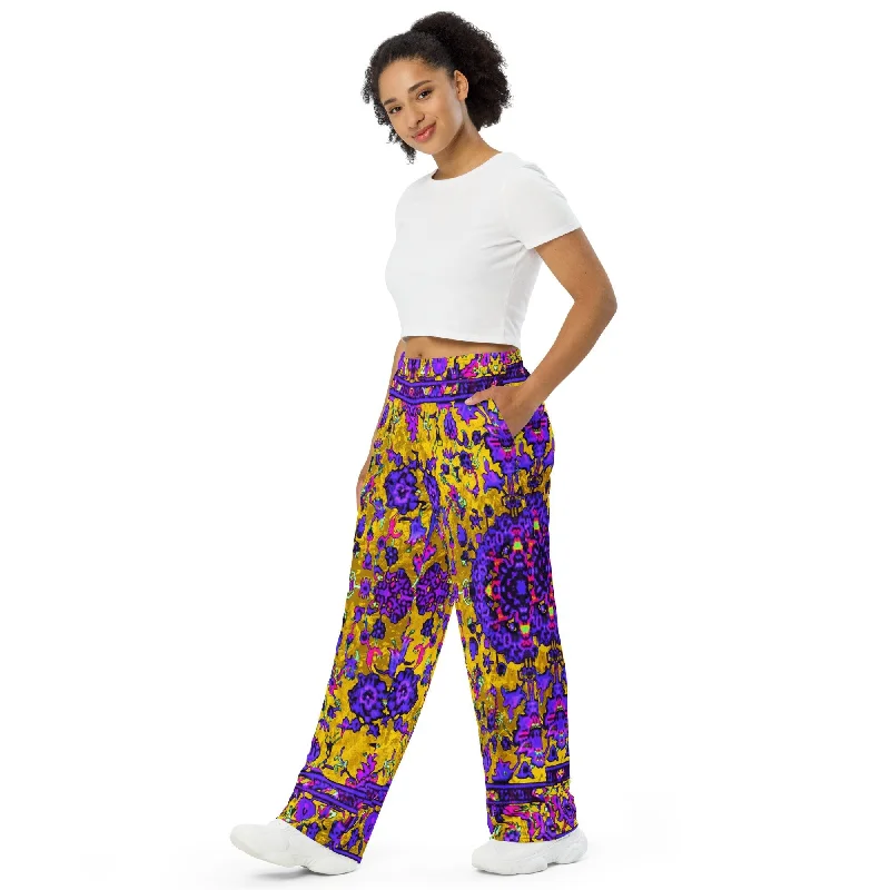 RUG 3 Unisex Wide-leg Pants Casual Yoga Pants