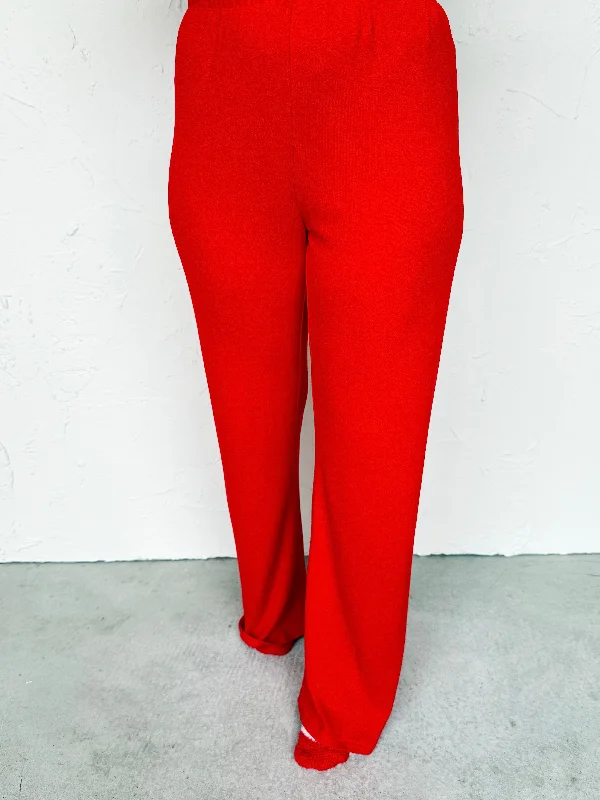[Z Supply] Sabrina Pointelle Pant-Rendezvous Comfy Cargo Trousers
