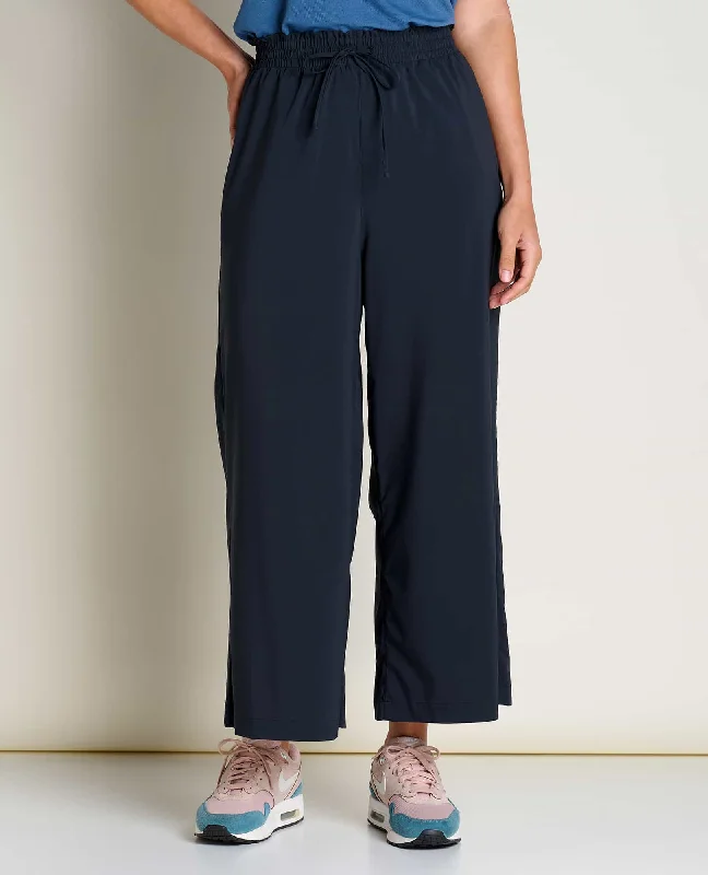 Sunkissed Wide Leg Pant II Modern Stretch Trousers
