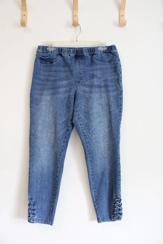 French Dressing Jeans Elastic Waistband Denim Pants | 14 Casual Sweatpants Style
