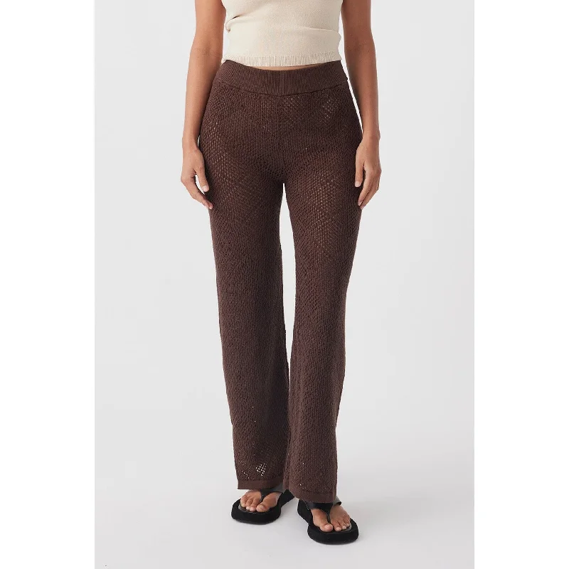 Arcaa Ezra Pant - Chocolate Soft Cotton Pants