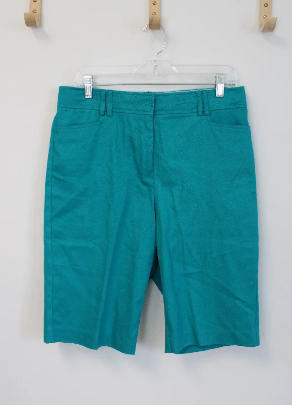 Laura Scott Blue Capri Pants | 10 Classic Straight Pants