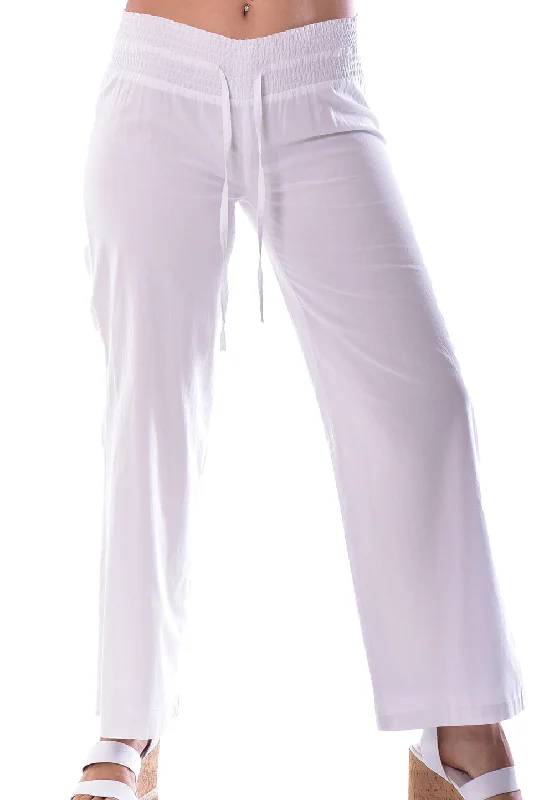 Azucar Women's Drawstring Waist Pants - LRPP1565 Fashionable Tapered Leg Pants