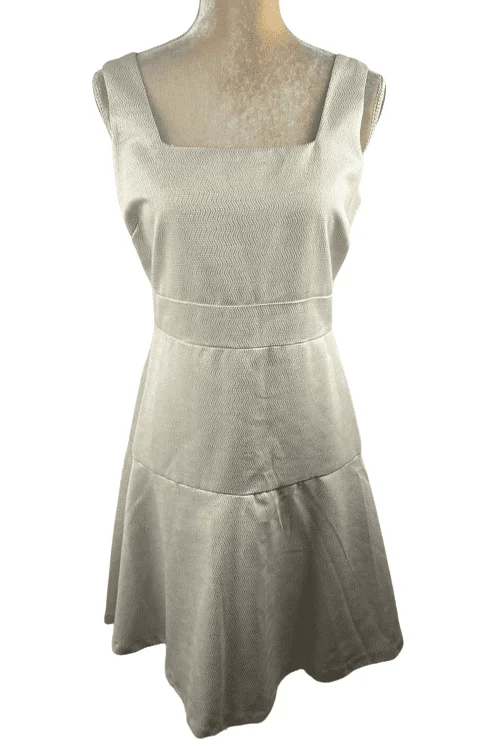 Covington women's gold metallic cocktail dress size 12