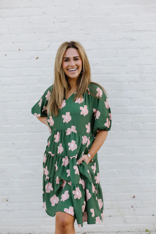 MICHELLE MCDOWELL JONAS DRESS - AFTERNOON STROLL VINEYARD