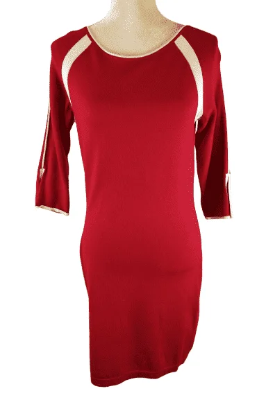 Moda International red dress sz S