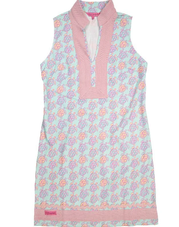 SIMPLY SOUTHERN COLLECTION TUNIC DRESS - TURTLE GREEN