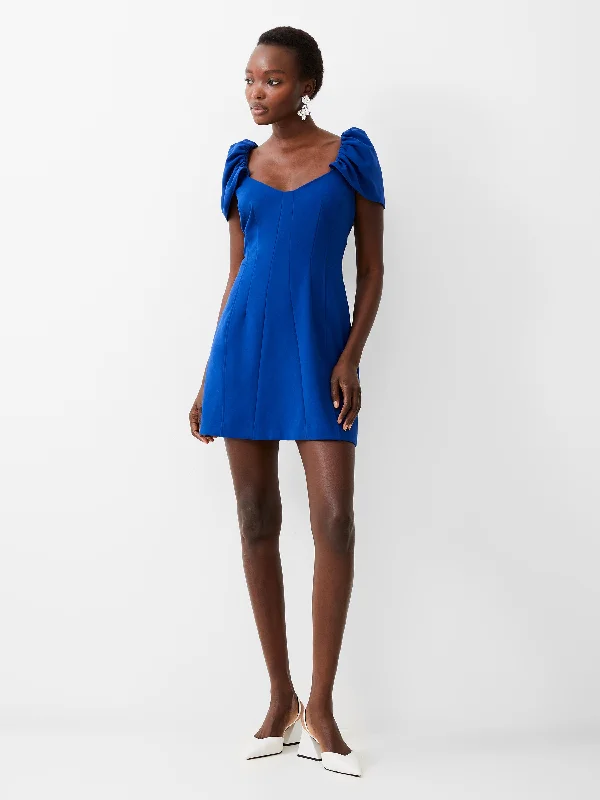 Whisper Gathered Sleeve Dress