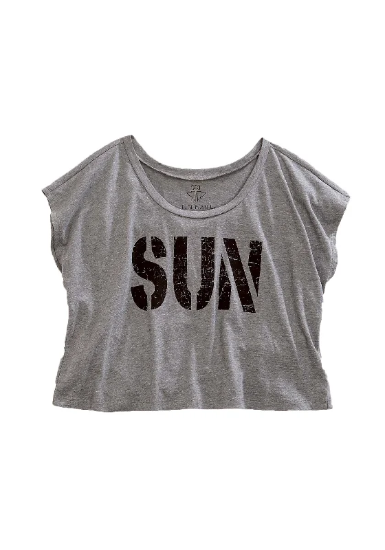 WOMENS SHORT SLEEVE T-SHIRT Chenille Blend Fleece Blend Nylon Blend