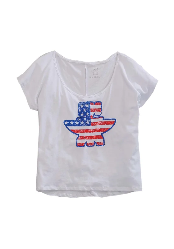 WOMENS SHORT SLEEVE T-SHIRT Front Pockets Side Pockets Patch Pockets