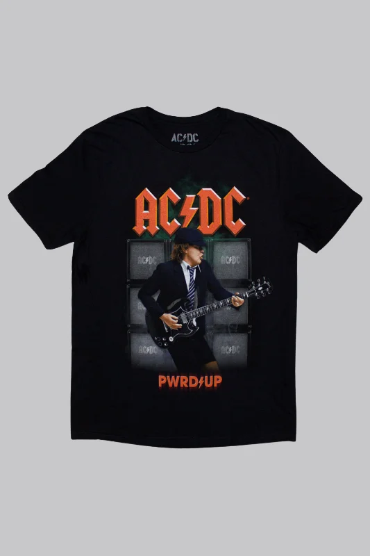 ACDC Shirt Terry Blend Velvet Blend Canvas Blend