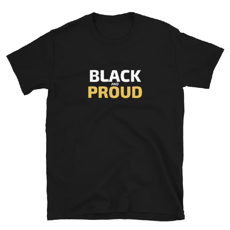 Black and Proud T-Shirt Lace Blend Ribbed Blend Corduroy Blend