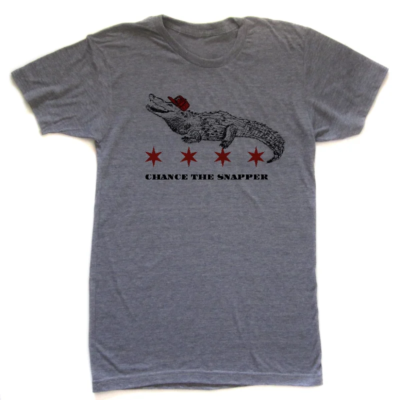 Chance the Snapper : Unisex Tee Graphic Embroidered Appliqued