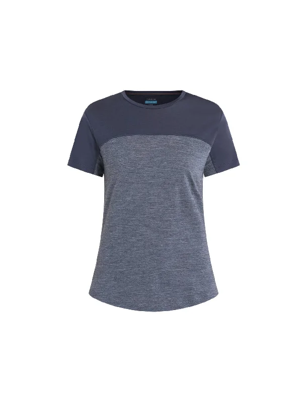 Icebreaker 125 Cool-Lite™ Merino Blend Sphere III T-Shirt Colour Block (Women's) Ribbed Striped Patterned Icebreaker 125 Cool-Lite™ Merino Blend Sphere III T-Shirt Colour Block (Women's) Ribbed Striped Patterned