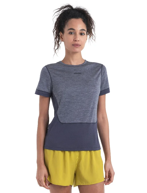 Icebreaker 125 ZoneKnit Merino Blend Energy Wind T-Shirt (Women's) Fleece Fabric Down Fabric Feather Fabric Icebreaker 125 ZoneKnit Merino Blend Energy Wind T-Shirt (Women's) Fleece Fabric Down Fabric Feather Fabric