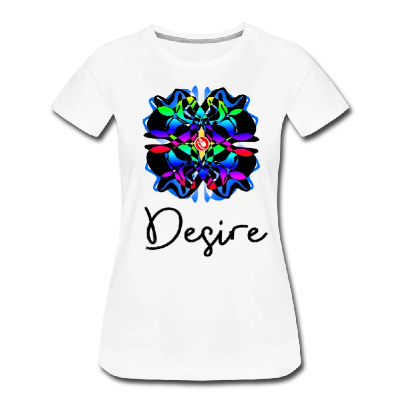 it's OON Women T "Desire" T-Shirt - W1530 Notch Collar Peter Pan Collar Cowl Neck