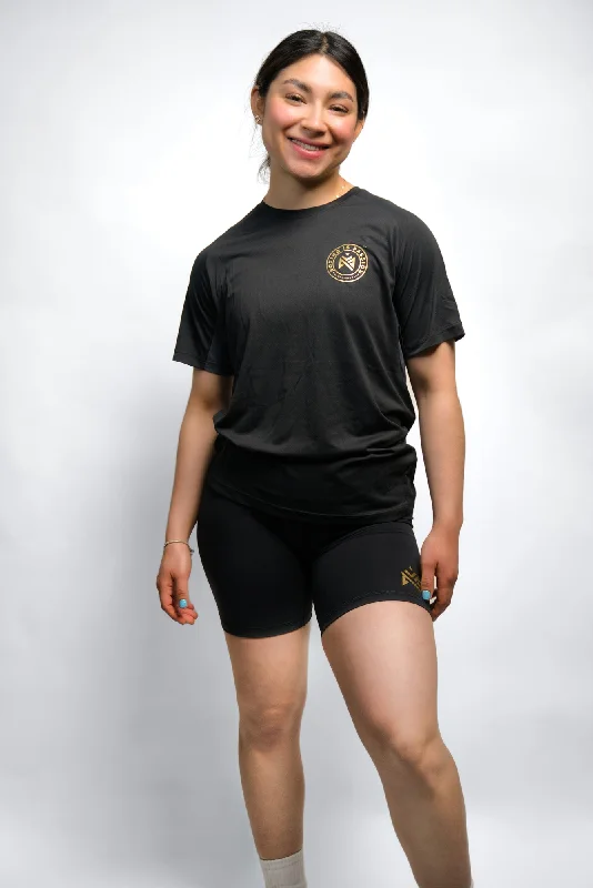 Quick Dry Boxing Unisex Gym Shirt Sequined Glittery Shiny