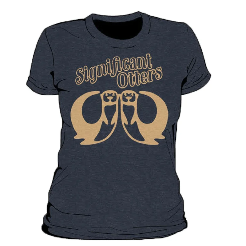 Significant Otters Women's T-Shirt Elegant Classic Vintage