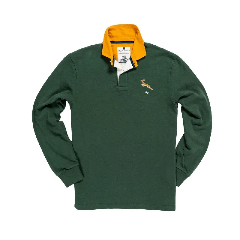 South Africa 1891 Rugby Shirt Cashmere Blend Cotton Blend Poly Blend