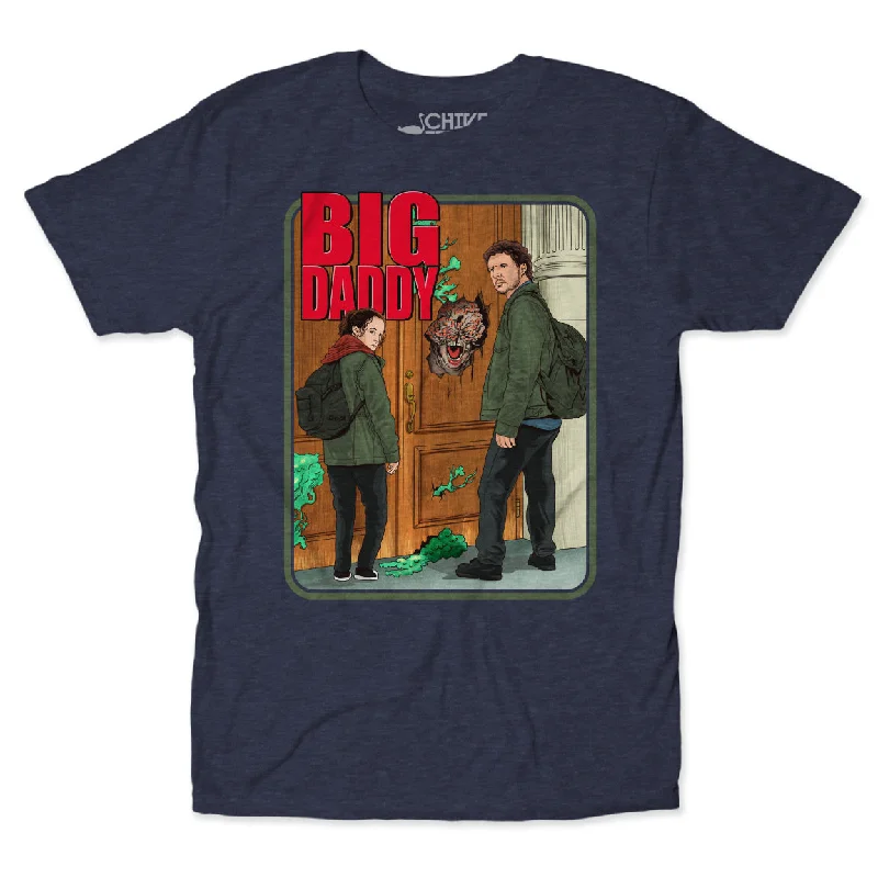 The Last Daddy Unisex Tee Striped Floral Plaid