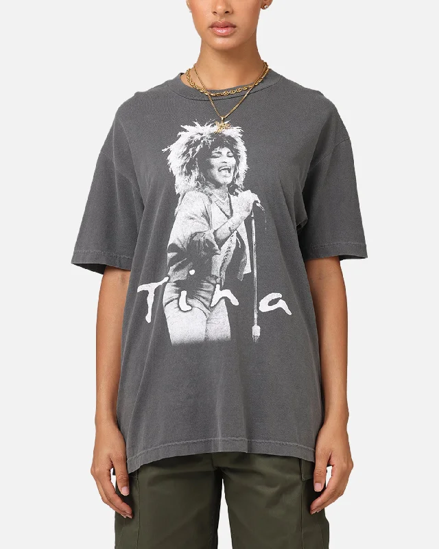 Tina Turner Tina Turner Vintage T-Shirt Faded Black Satin Fabric Silk Fabric Chiffon Fabric Tina Turner Tina Turner Vintage T-Shirt Faded Black Satin Fabric Silk Fabric Chiffon Fabric