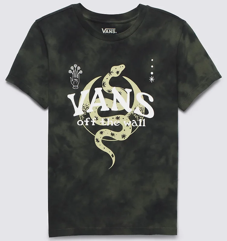 Vans - Other World Tee | Deep Forest Solid Print Embellished