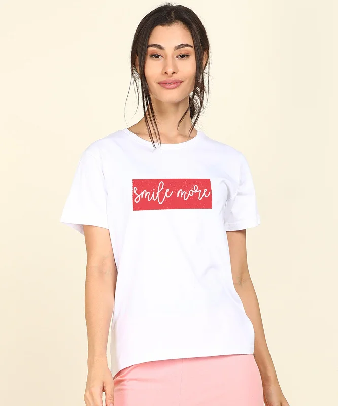 Young Trendz Womens  Regular Fit Printed Tshirt Handmade Hand-knitted Hand-woven