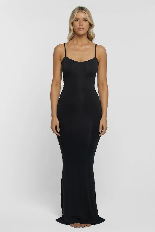 Body Bamboo™ Slip Maxi Dress Comfortable T-Shirt Maxi Dress